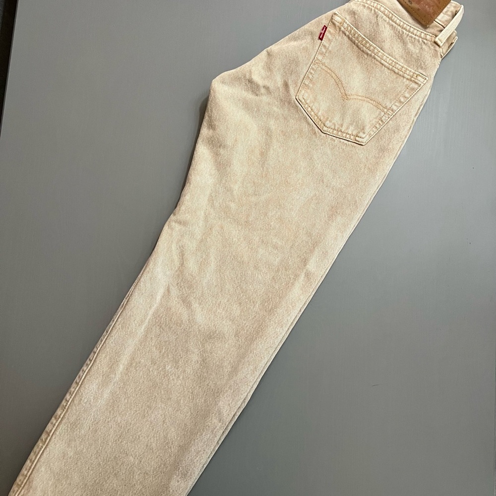 Capital E 501 LEVIS, Both Women’s/Men's Tan Jeans - Picture 12 of 13
